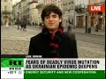 Ukraine swine flu burns lungs