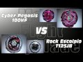 Cyber Pegasis 100HF VS Rock Escolpio T125JB