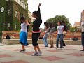 Gher Dance Practice for UCLA ISG Culture Show 2007