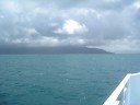 Entering Cairns Harbour with Dan Driving