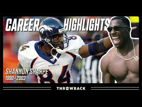 Shannon Sharpe: The LOUDEST Tight End to Ever Do It! | NFL Legends