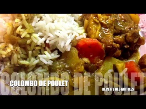 Colombo de poulet