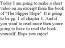 Pg.1, Chapter 1. The Slippery Slope