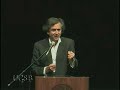 Bernard-Henri Lévy, one of the most highly acclaimed philosophers, journalists, activists and best-selling authors in Europe today, gives a fascinating public lecture at UC Santa Barbara on the increasing manifestations of anti- Semitism.  Series: 