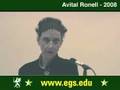 videos de Avital Ronell - European Graduate School - 2008 3