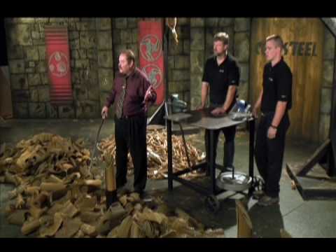 Cold Steel - Cold Steel's Warrior Series Katana (88BKW) Cutting demonstrations and marathon test. *Meats utilized in this video was carefully preserved and donated to the...