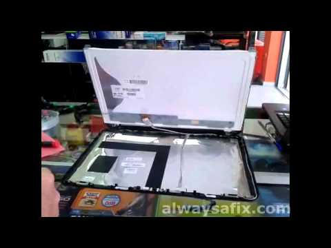 how to repair laptop screen
