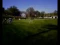 Funny Girl Trying To Jump Hurtle