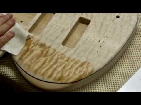how to dye quilted maple