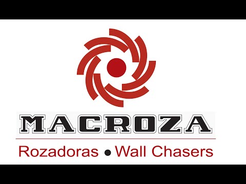 Demo video showing MACROZA chasing on different building materials and job applications.