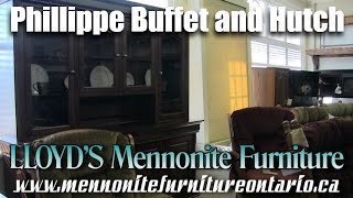 Mennonite Phillipe Buffet and Hutch