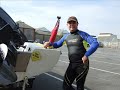 kneeboarding with shark after kneeboarding with shark after