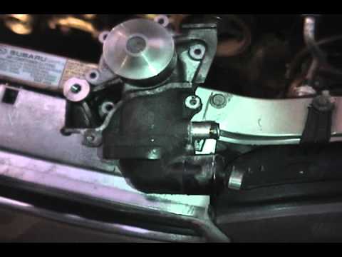 1995 Subaru Legacy – Full DIY: water pump replacement