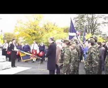 Armistice Day at Whitburn, West Lothian