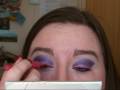 Dramatic pink and purple eye shadow tutorial Dramatic pink and purple eye shadow tutorial
