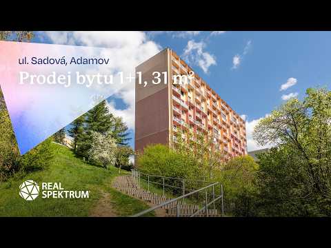 Video Prodej bytu 1+1 31 m², Adamov