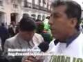 MARCHA POR LA NUEVA LEY MINERA DE ECUADOR