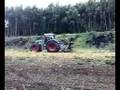 fendt with tree mulcher