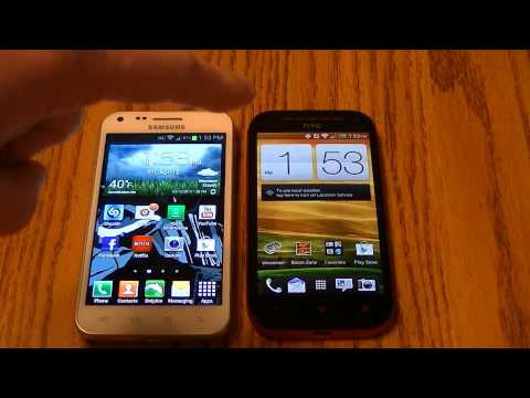 Boost Mobile Galaxy S2 VS HTC One SV