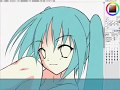 初音ミクがホントに可愛すぎるので描いてみた-弐-