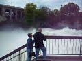 Spokane river and falls