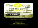 PayDotCom Affiliate Programs