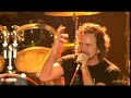 Pearl Jam performing a single of their newest album 