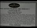 Aston Martin DB4 Series 5 Vantage GT
