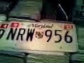 Maryland License Plates 1