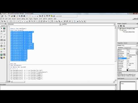 how to fill msflexgrid