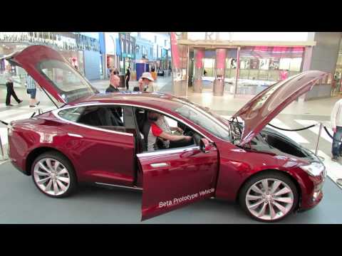model vehicles - 2013 Tesla Model S Electric car - In this video you will have a look at the Interior and Exterior of the all new 2013 Tesla Model S - a rear wheel drive elec...