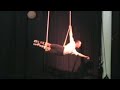 Little Boy and His Airplane Trapeze Act
