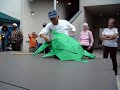 Origami demostration at the Cabrillo Marine Aquarium