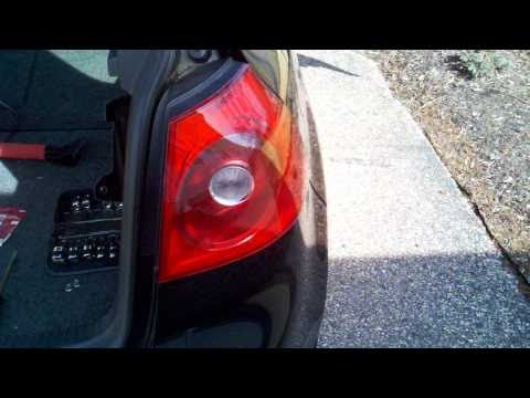 How to Replace a 2008 VW Rabbit Brake light