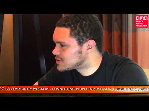 Trevor Noah on AMA Melbourne  (www.africamediaaustralia.com)