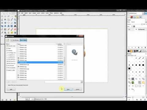 how to isolate image in gimp