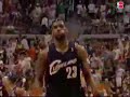 lebron james game 5 domination!  good music 