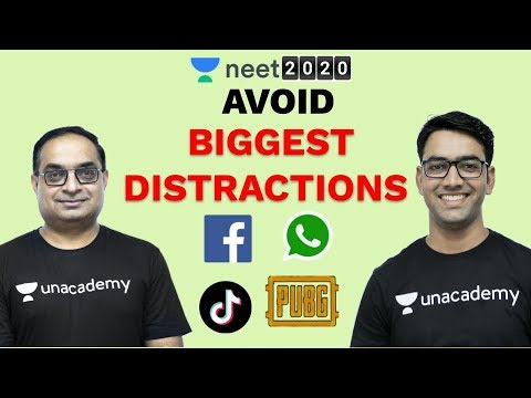 NEET 2020 - Avoid Distractions | Phone Addiction | Social Media Addiction | Unacademy NEET