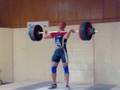 weightlifting 1st attempt 142 kg 78 kg bw 19 years