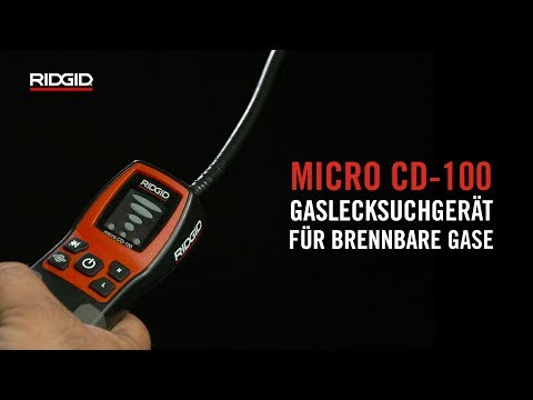 RIDGID micro CD-100 Gaslecksuchgerät
