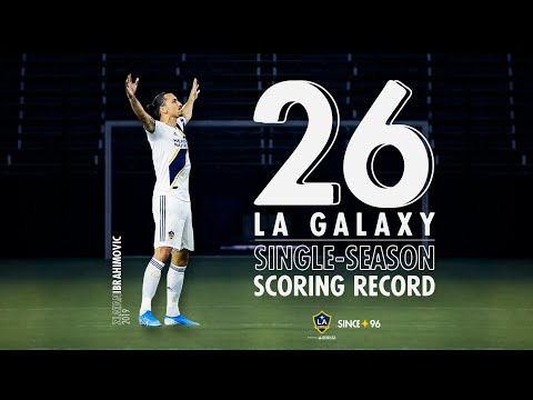 Video: WATCH: Zlatan Ibrahimovic's record-breaking 26 goals for the LA Galaxy in 2019