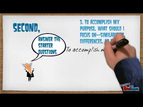 how to compare and contrast in an essay example of