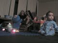 pablito jugando antes de acostarse