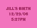 jills birth