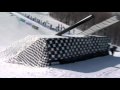 Ulrik Badertscher snowboard tricks at US Open
