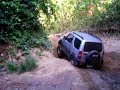 jimmy pasando por el hueco del rio de banquito