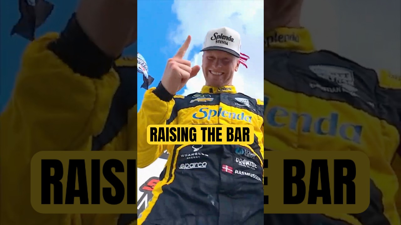 On the charge for more trophies ⚡️ #indycar #christianrasmussen #ecrindy #racing