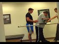 Learning to walk again after C6-C7 Spinal Cord Injury