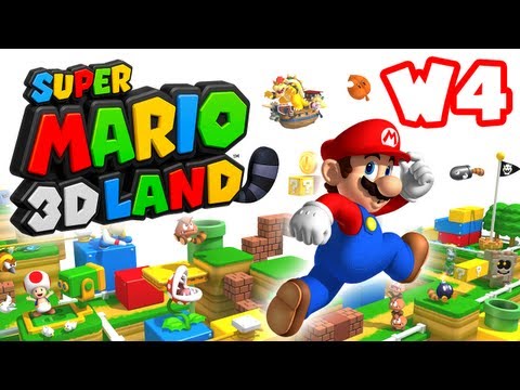 Super Mario 3D Land - World 4 (Nintendo 3DS Gameplay Walkthrough)