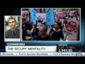 #OWS Organizer Max Berger talking #BankVsAmerica on CNBC's Closing Bell